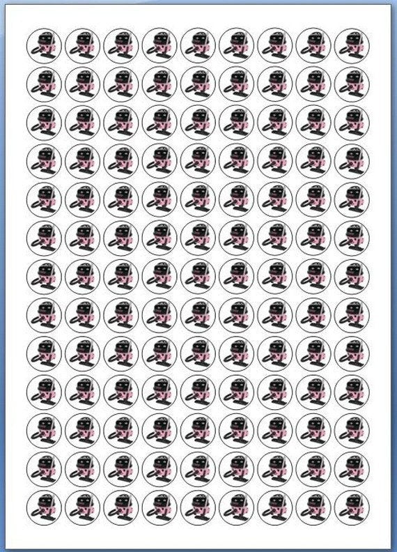 117 stickers bed, cleaning, sport, scale and trash