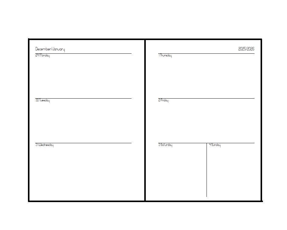 2026 B6 classic inserts