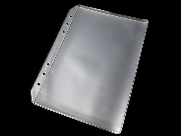 A5 plastic envelop insert