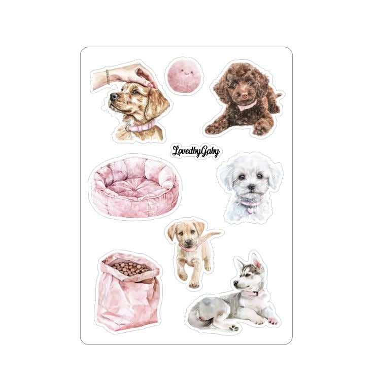 LovedbyGaby stickers dogmom