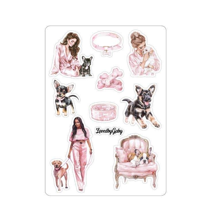 LovedbyGaby stickers dogmom
