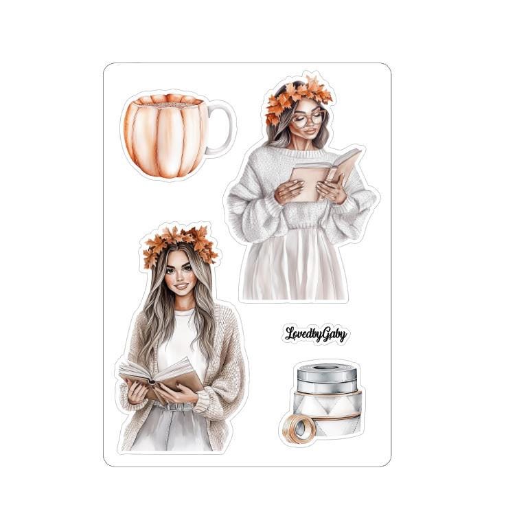Lovedbygaby stickers autumn planner