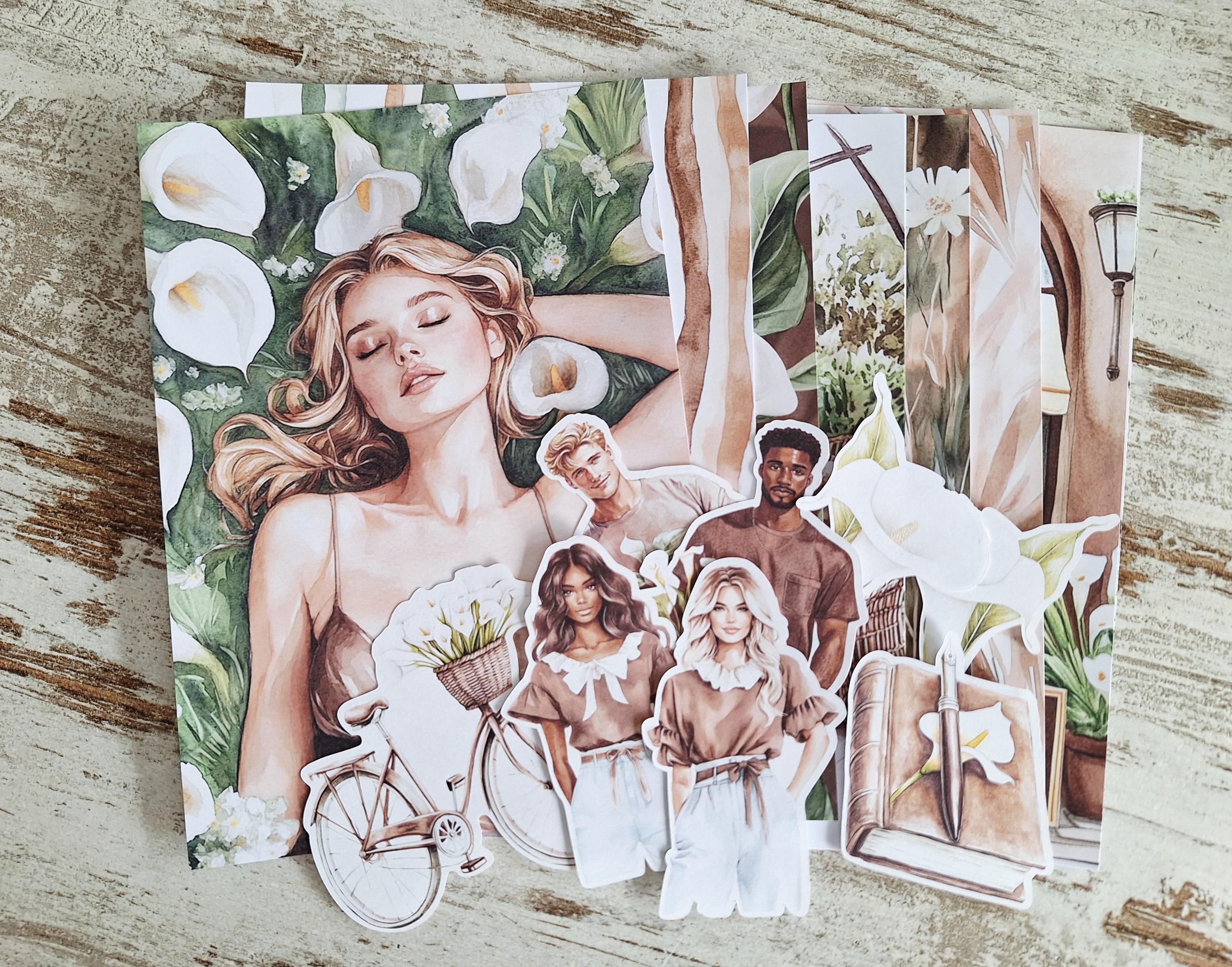 LovedbyGaby A5 journalpaper set Mocha