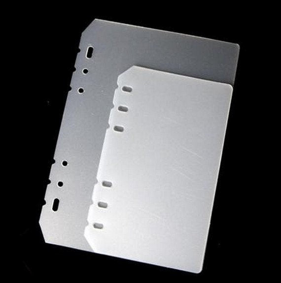 A5 plastic back or frontpage
