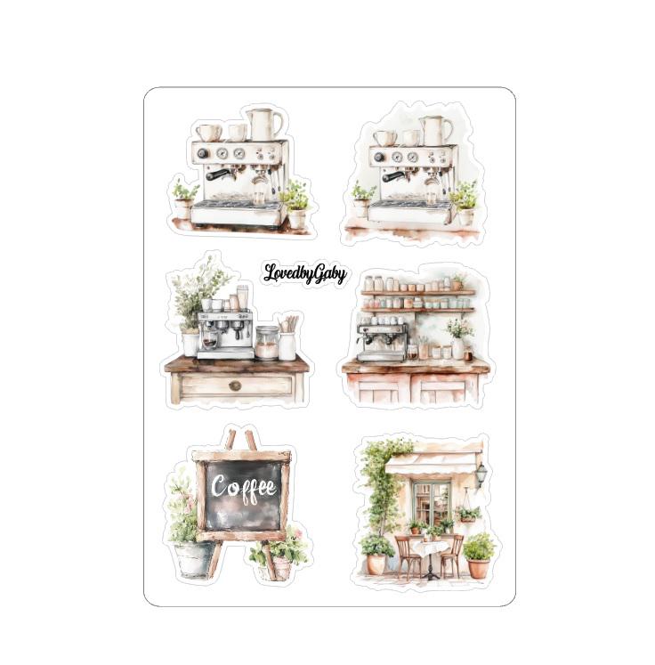 LovedbyGaby sticker Coffeeshop