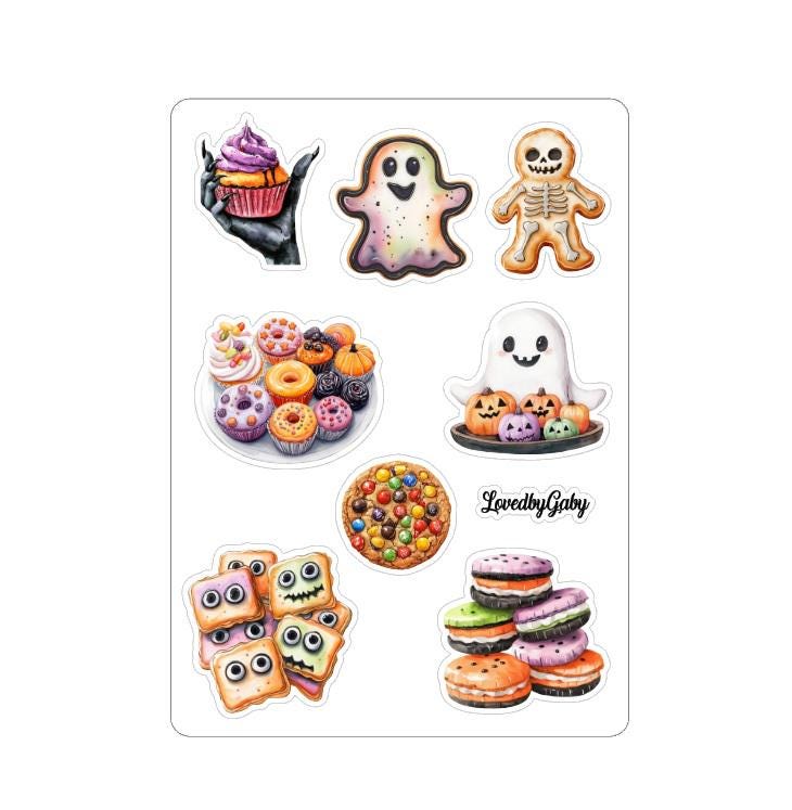 LovedbyGaby stickers Trick & treat