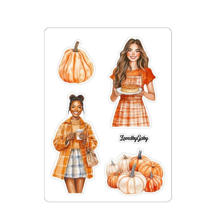 LovedbyGaby stickers Pumpkin spice