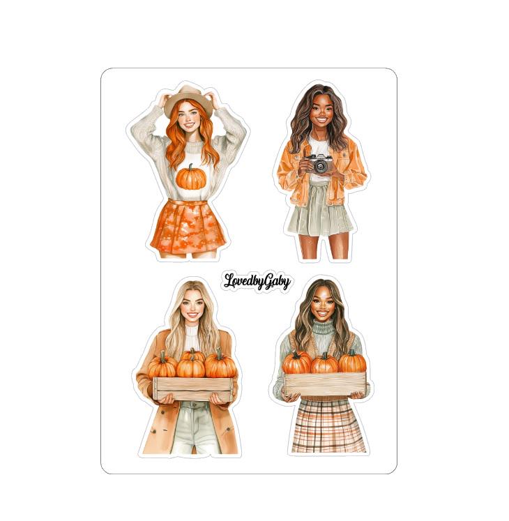 LovedbyGaby stickers Pumpkin spice