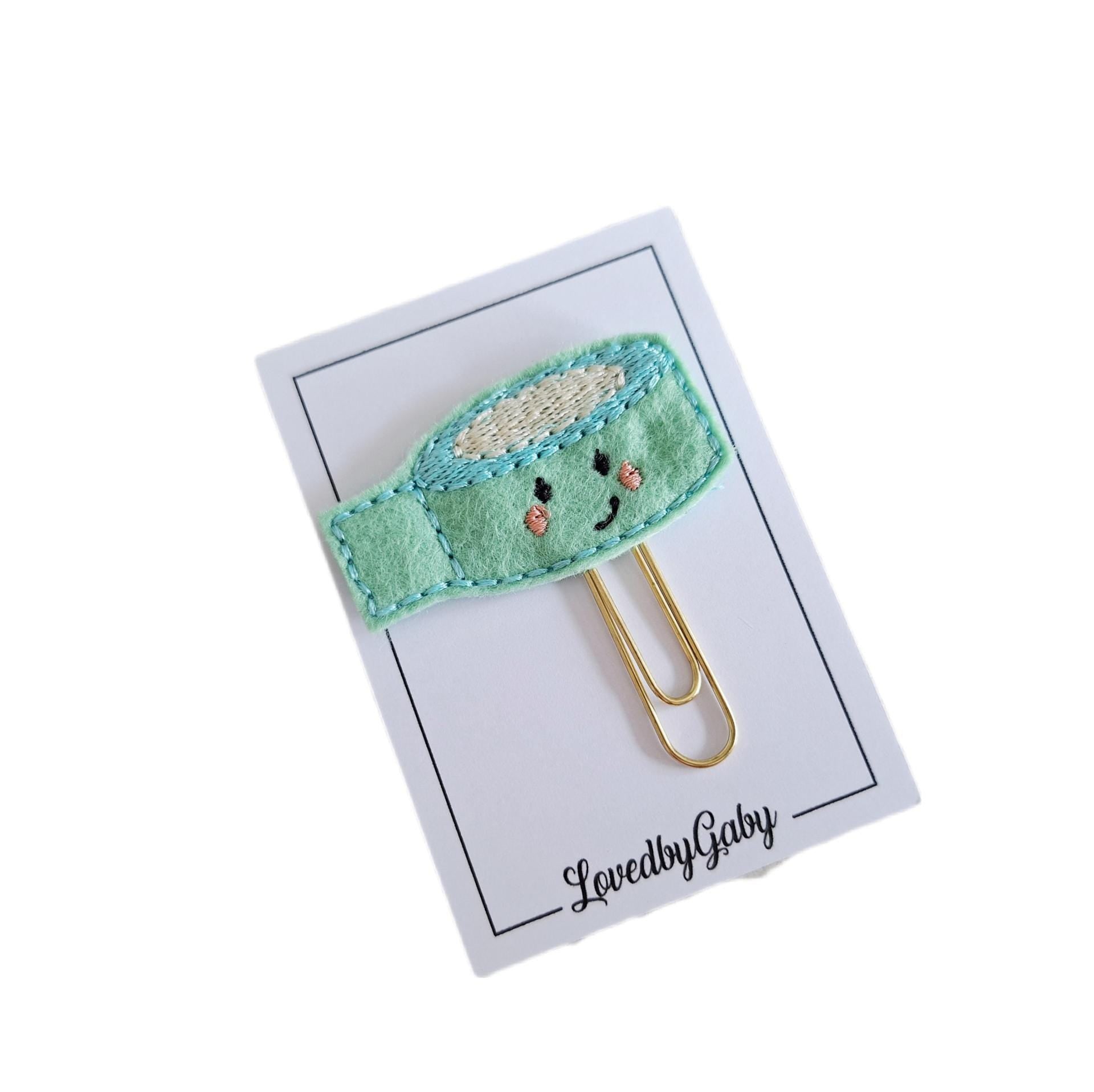 LovedbyGaby paperclips bat, fox, washi, crafty and autism