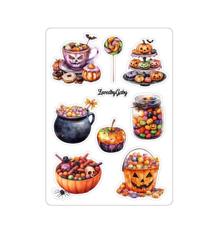 LovedbyGaby stickers Trick & treat