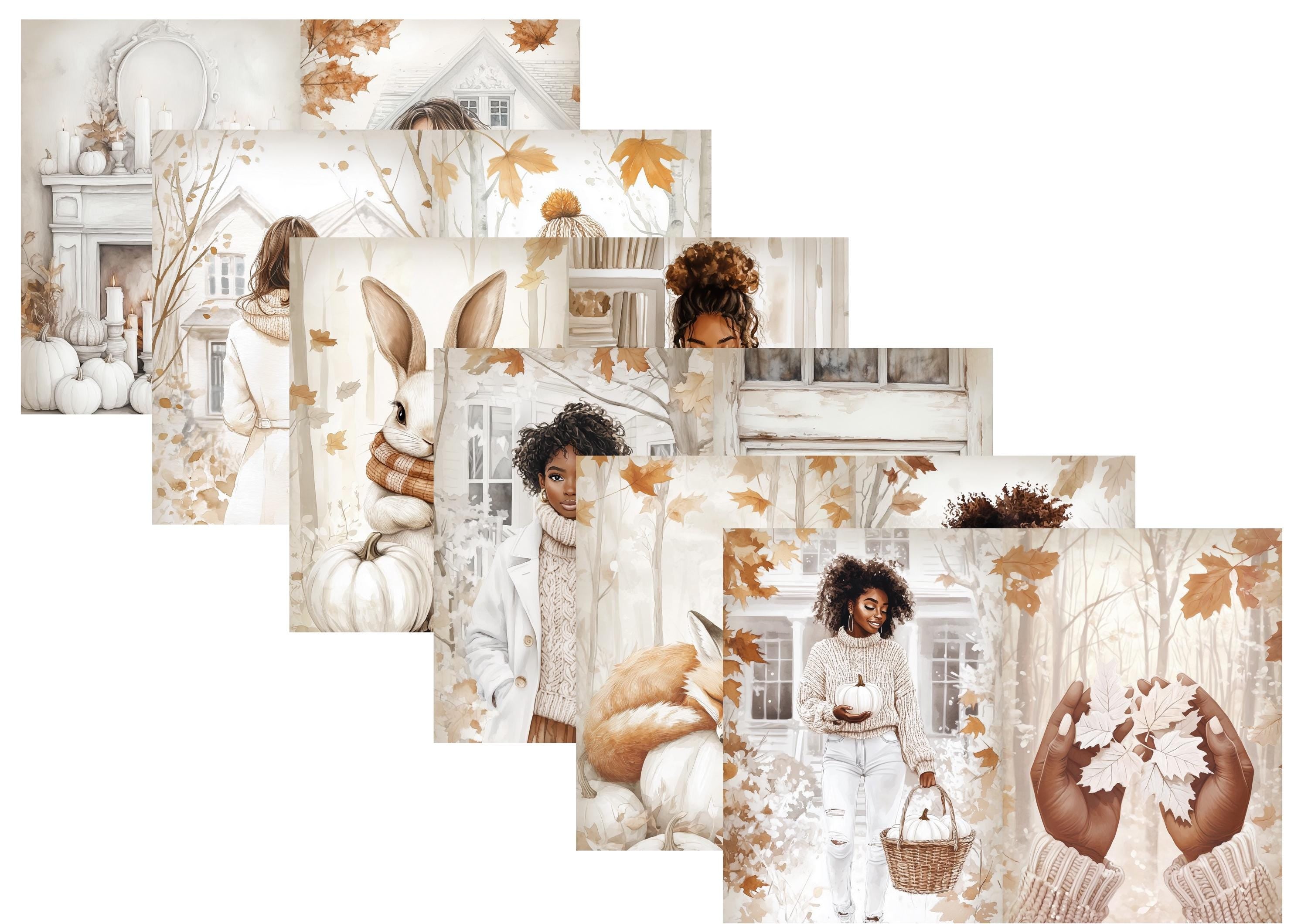 LovedbyGaby A4 journalpapier set