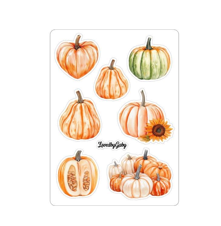 LovedbyGaby stickers Pumpkin spice