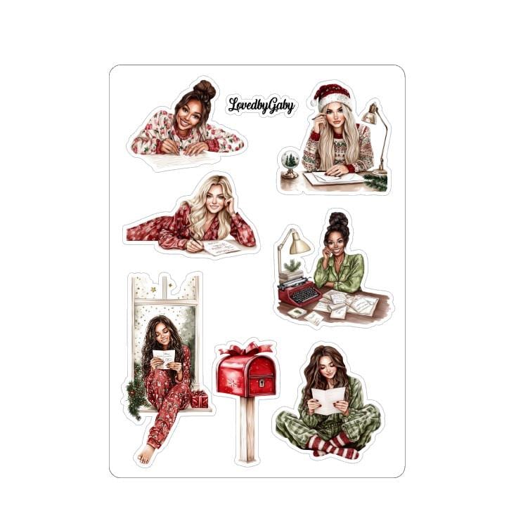 LovedbyGaby stickers Letter to Santa