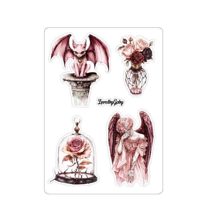 LovedbyGaby stickers Haunted mansion