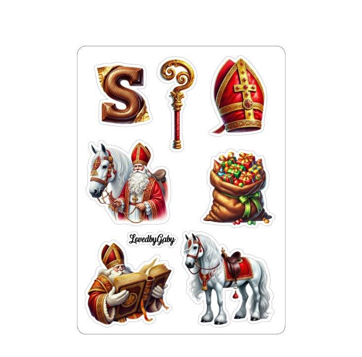 LovedbyGaby stickers Sinterklaas
