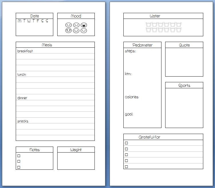Personal Health and sport journal