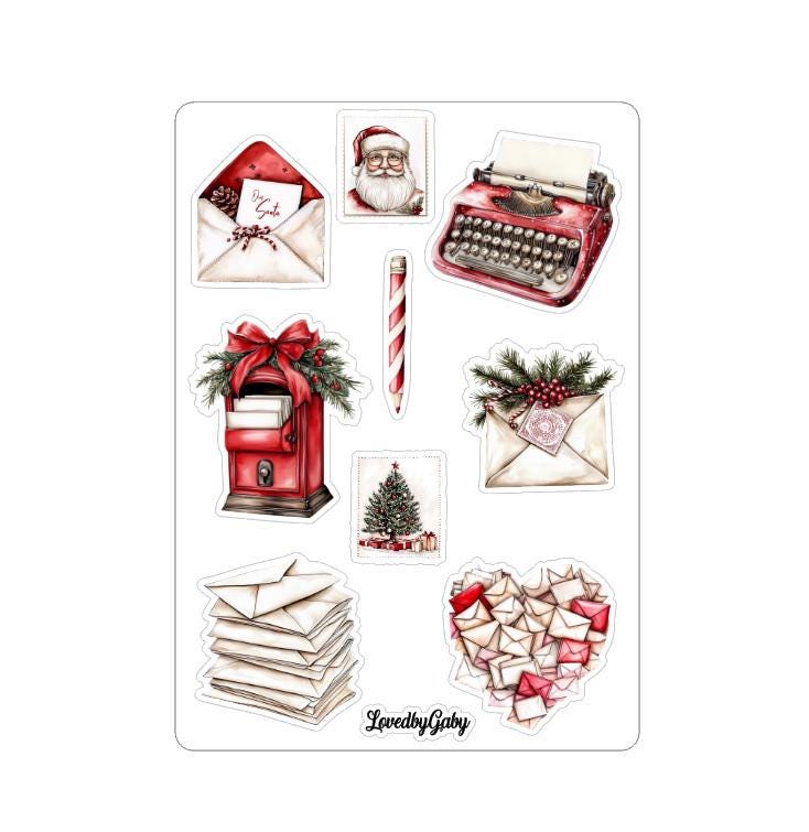 LovedbyGaby stickers Letter to Santa