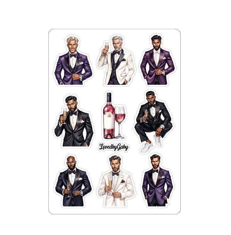 LovedbyGaby stickers Purple New Year