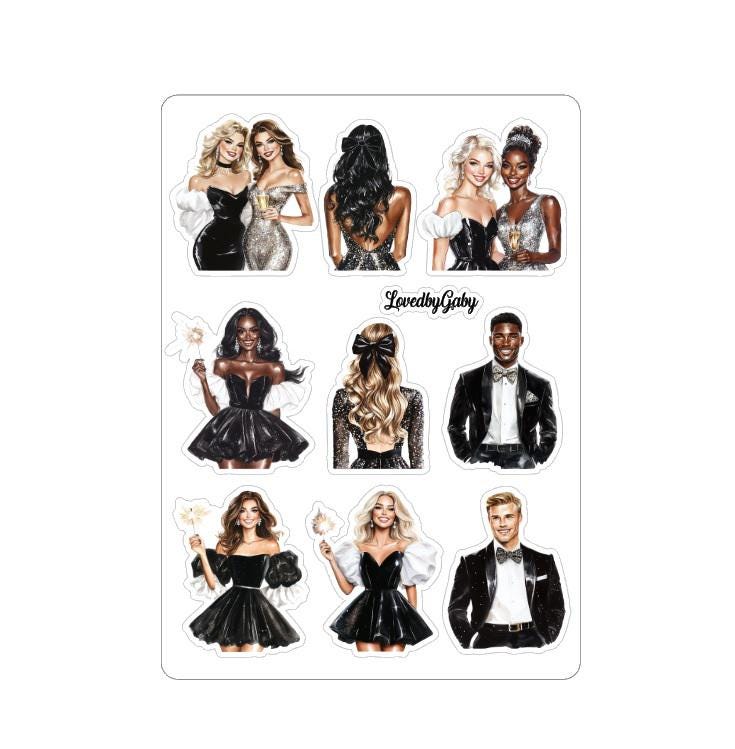 LovedbyGaby stickers Happy New Year