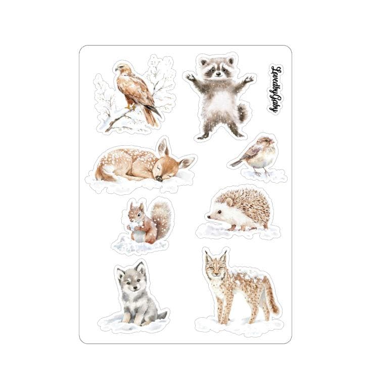 LovedbyGaby stickers winterwoods