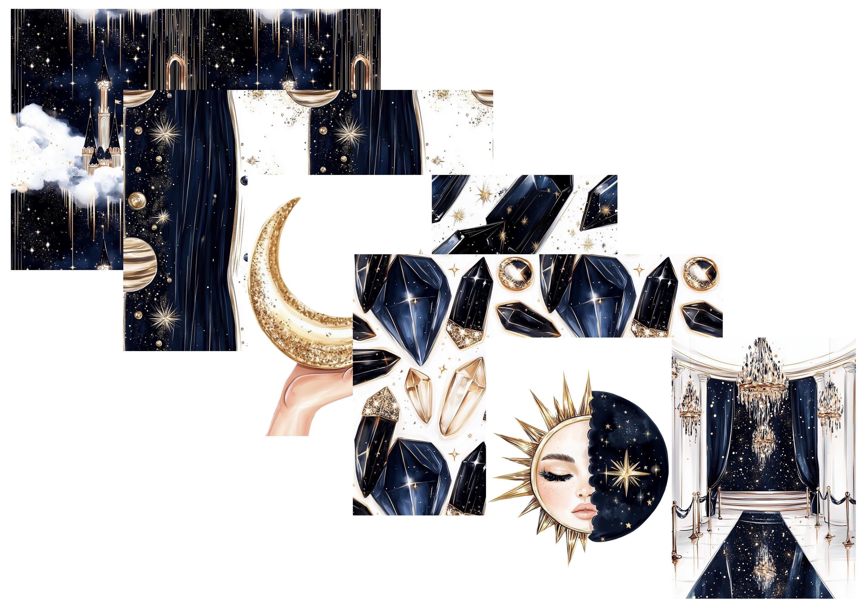 LovedbyGaby A4 journalpapier set Maangodin