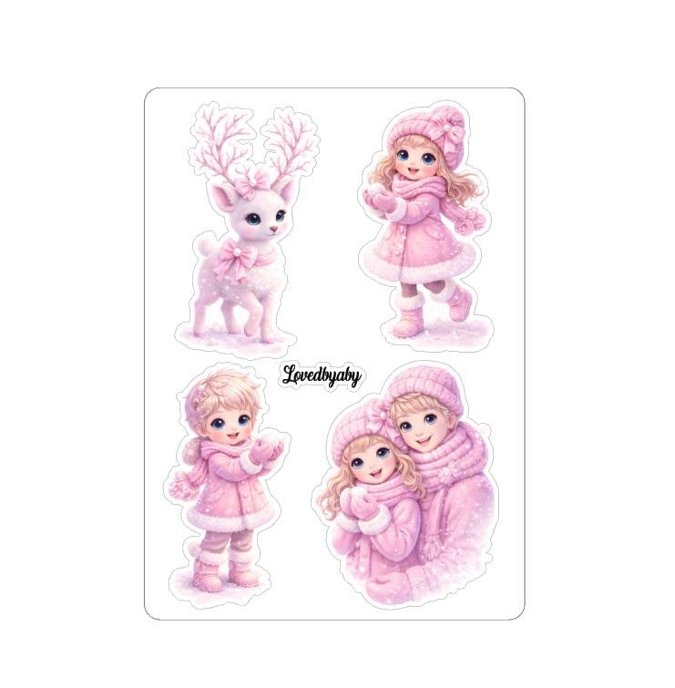 LovedbyGaby stickers Pinky