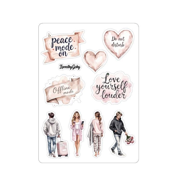 LovedbyGaby stickers Selflove / team single