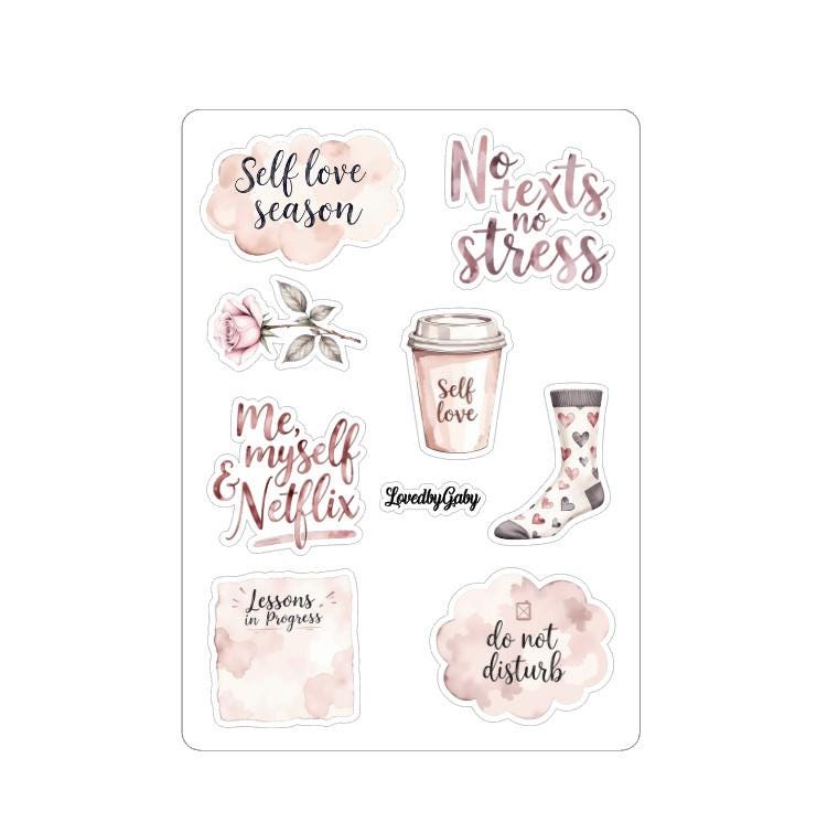 LovedbyGaby stickers Selflove / team single