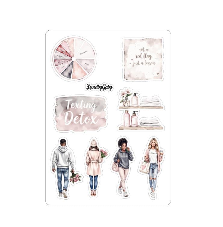 LovedbyGaby stickers Selflove / team single