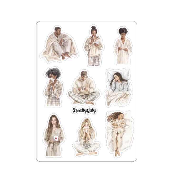LovedbyGaby stickers Sick