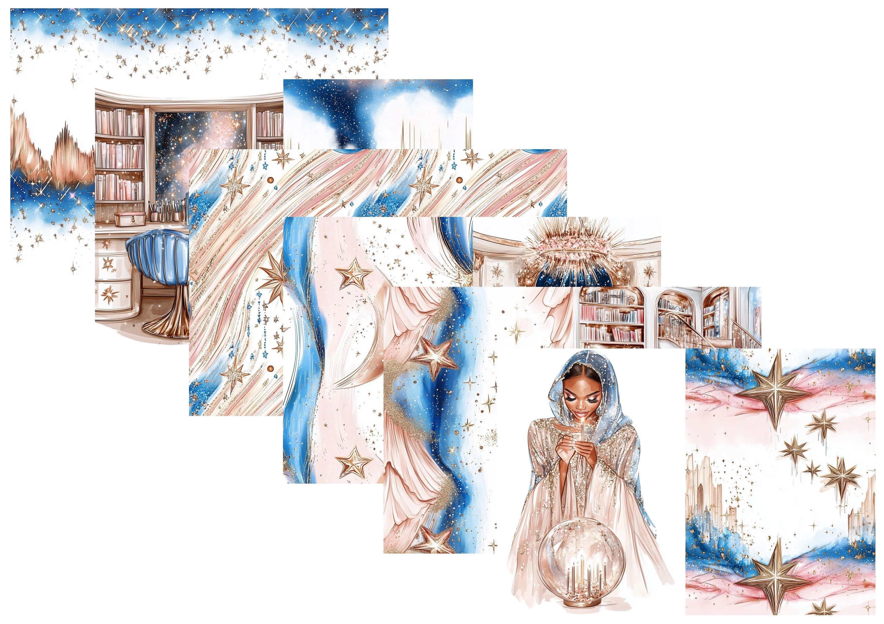 LovedbyGaby A4 journalpapier set Astrologie