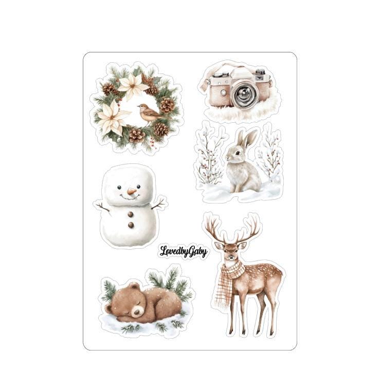 LovedbyGaby stickers wintercocoa