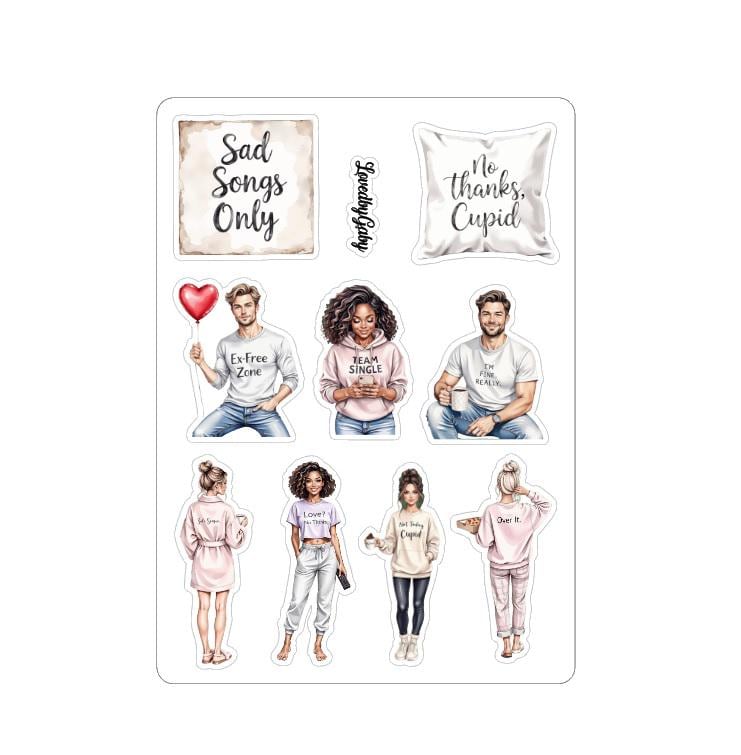 LovedbyGaby stickers Selflove / team single