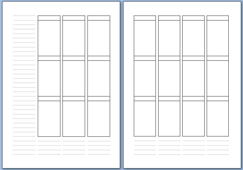 DIY inserts A5