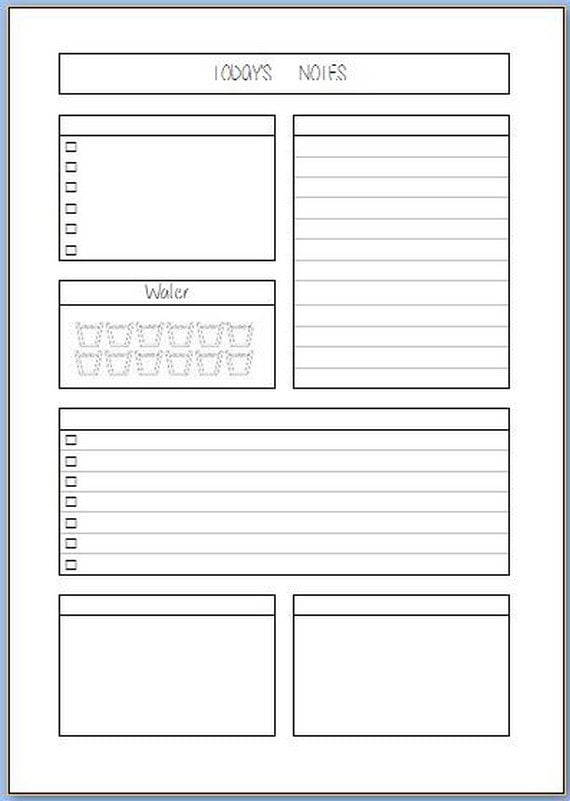 A5 Today notepads