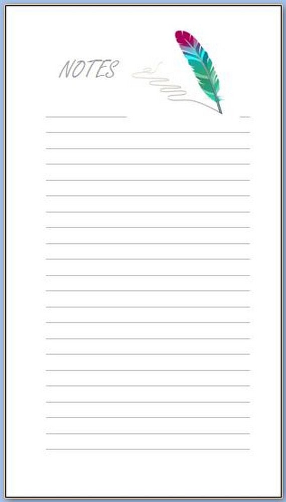 Personal notepads