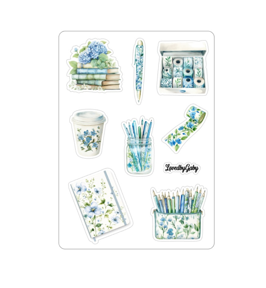 LovedbyGaby stickers "Journaling in jeans"