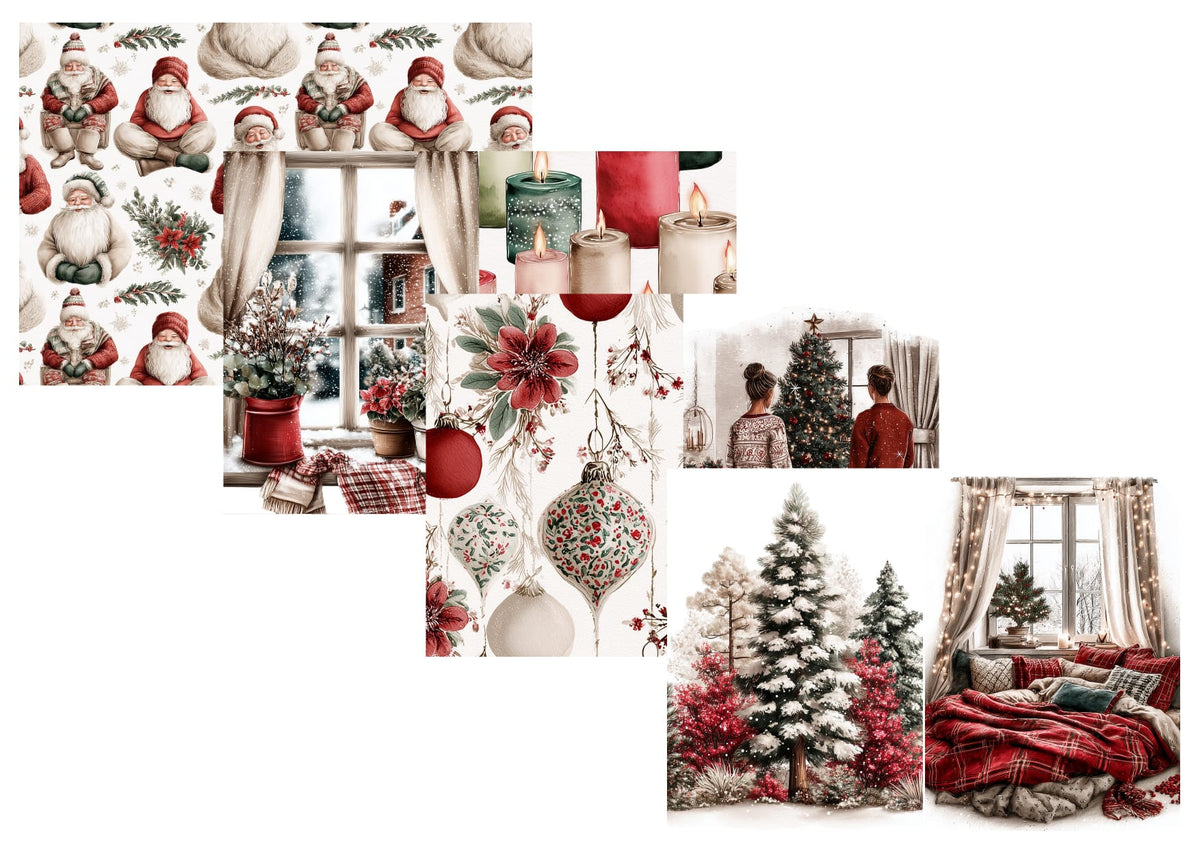 LovedbyGaby journalpapier set Cotton Christmas