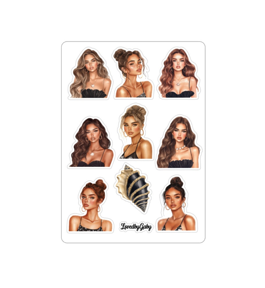 LovedbyGaby stickers Coastal luxury