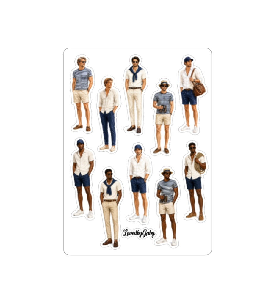 LovedbyGaby stickers Coastal luxury