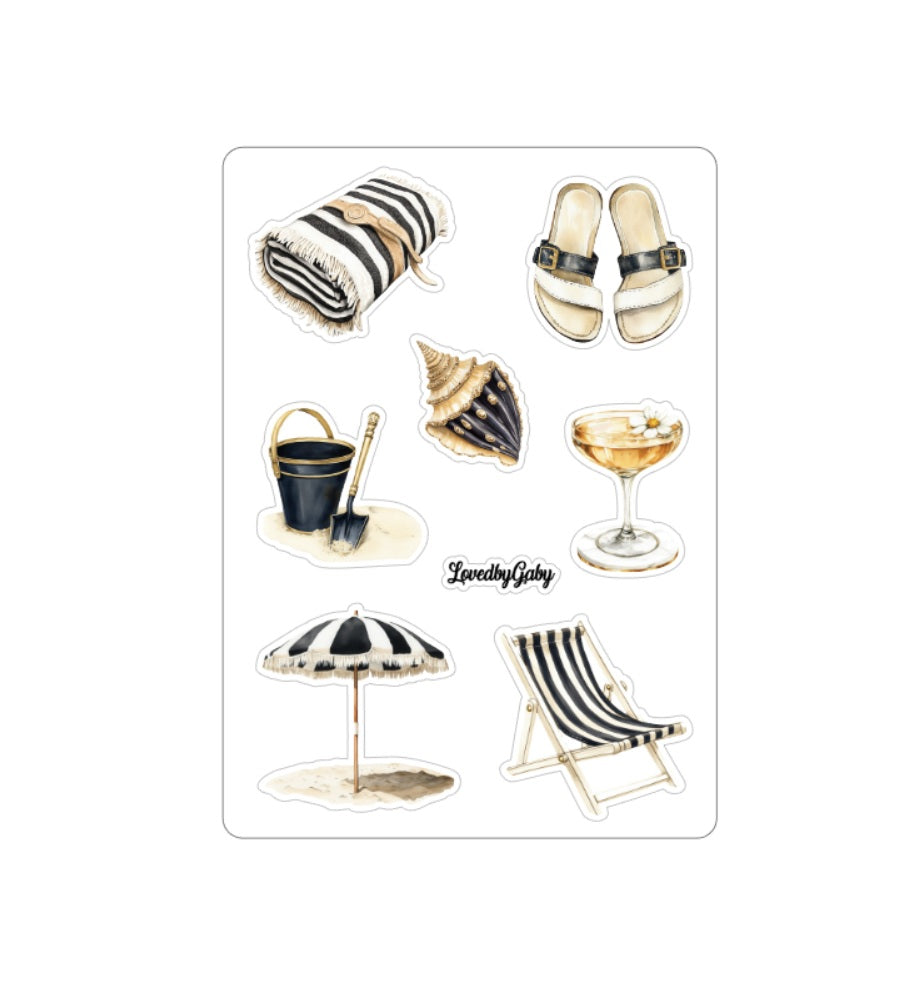 LovedbyGaby stickers Coastal luxury