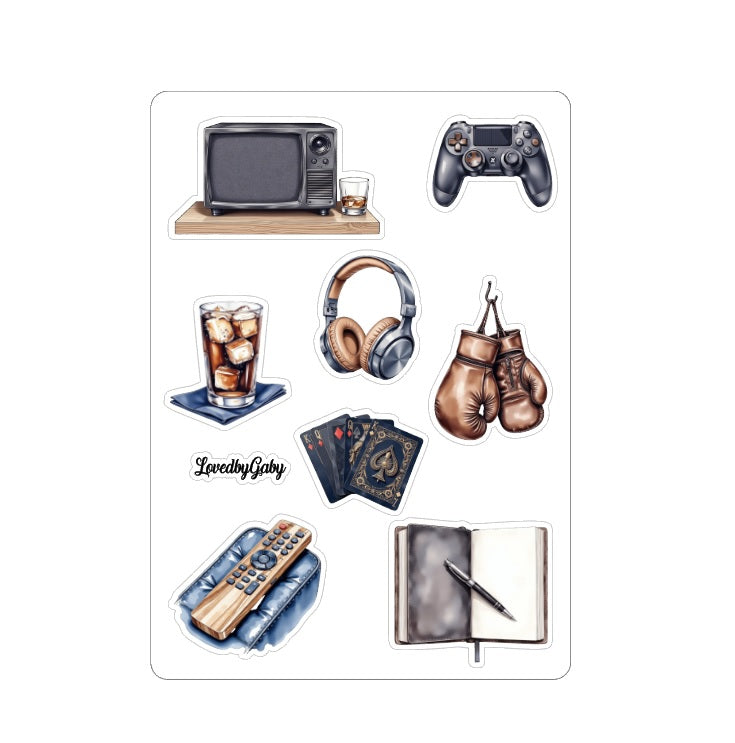 LovedbyGaby stickers Mancave
