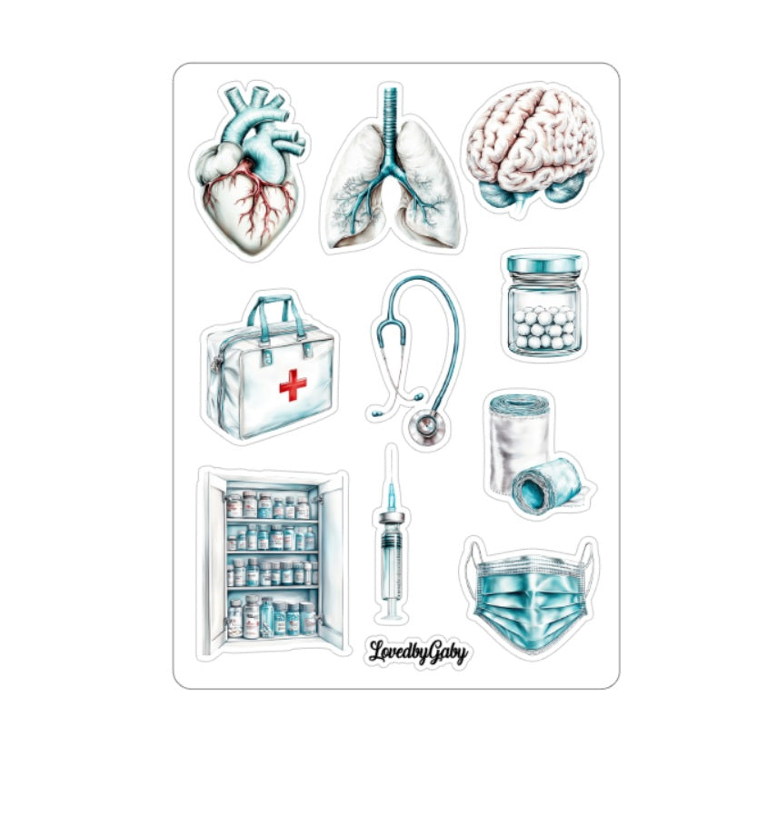 LovedbyGaby stickers Medisch