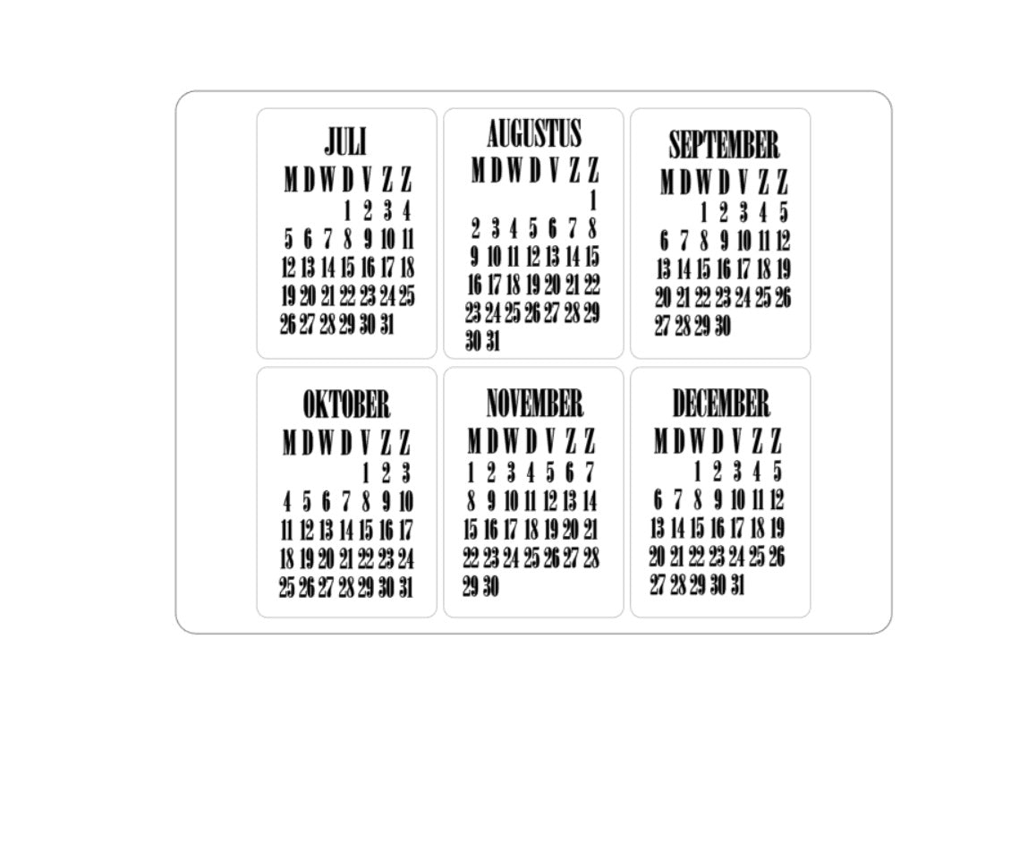 LovedbyGaby stickers monthly 2026