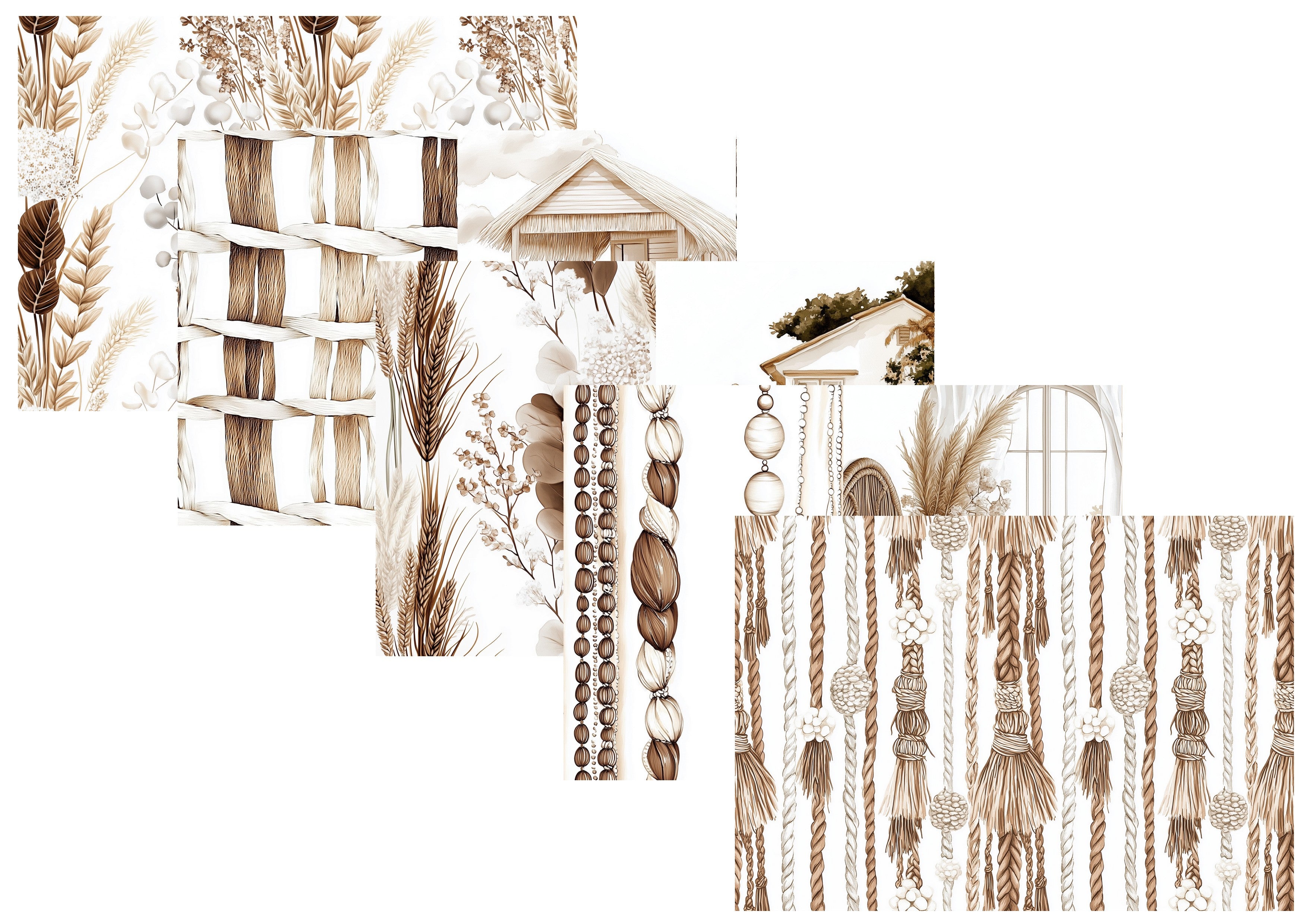 LovedbyGaby A4 journalpapier set Neutral summer