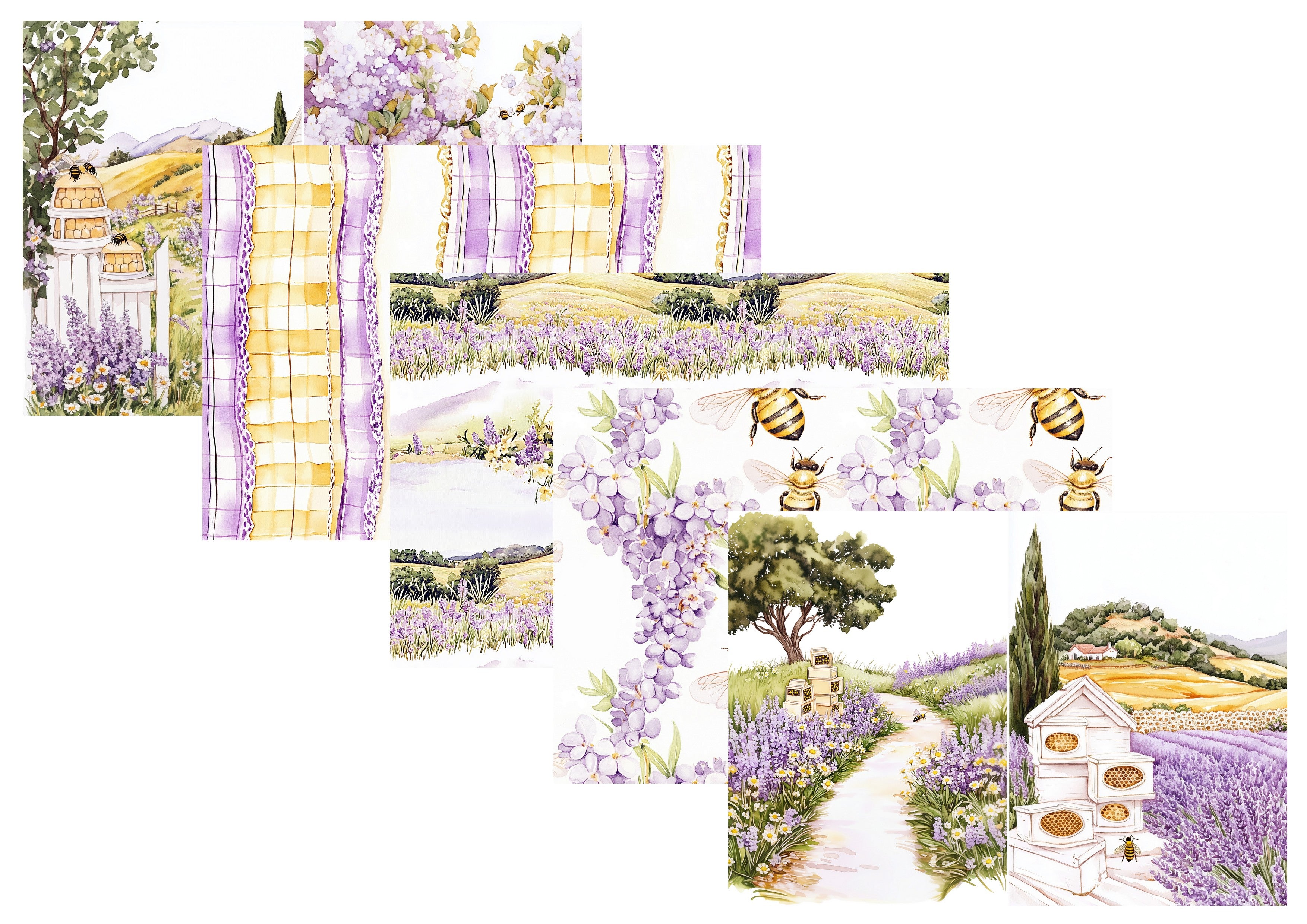 LovedbyGaby A4 journalpapier set Oh Honey
