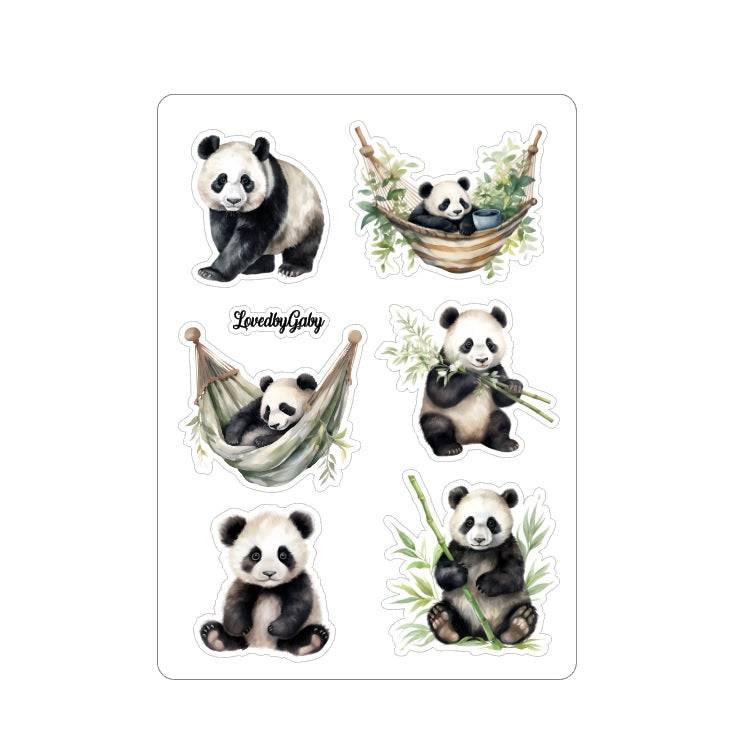LovedbyGaby stickers Pandas life
