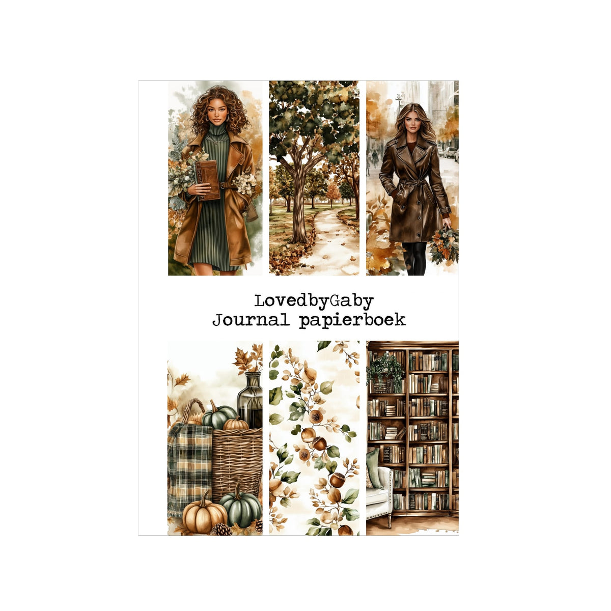 LovedbyGaby journalpapier boek Green fall