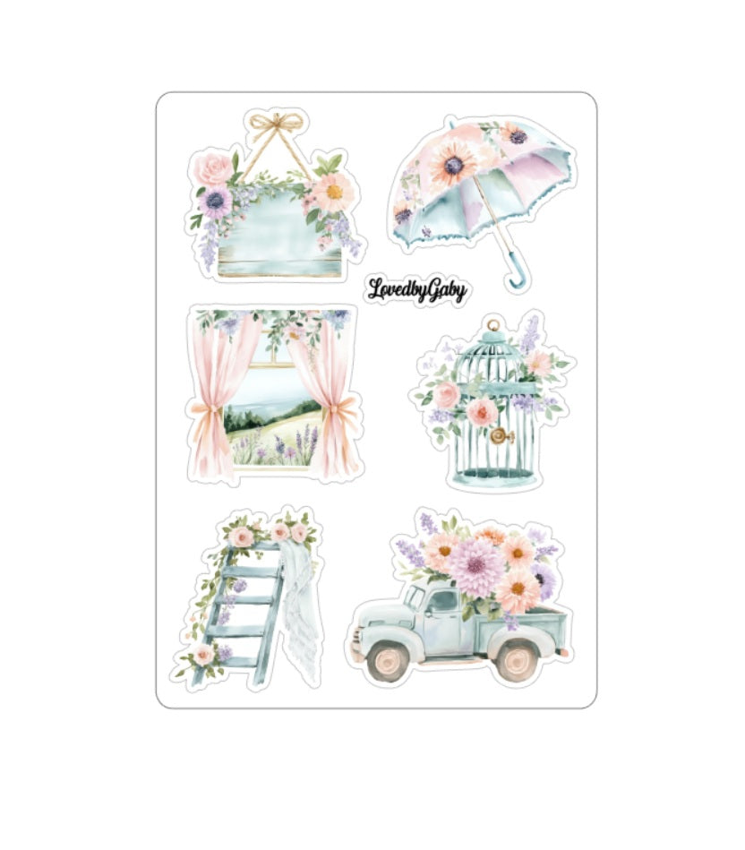 LovedbyGaby stickers Petals & Pastels