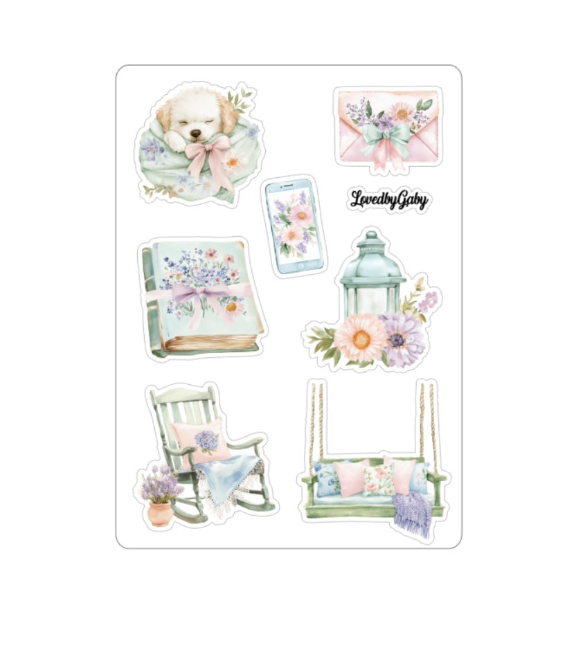 LovedbyGaby stickers Petals & Pastels